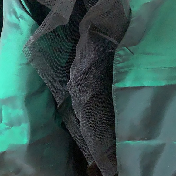 One of a kind émeraude green gown, theatre like - Picture 4 of 5